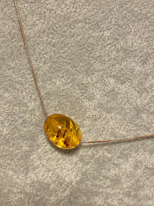 Bärnstens Halsband och armband set